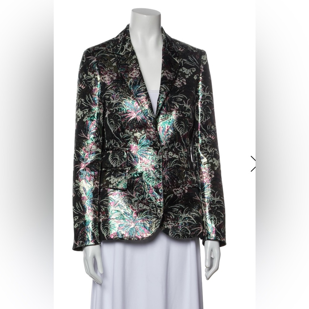 Stunning MSGM Metallic Shimmer Jacket Blazer – IT40 / 
US4 / 6.  Size S/M